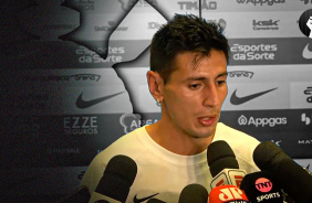 Angileri elogia conviv�ncia com Memphis, primeiros dias no Corinthians e projeta duelo contra Neymar