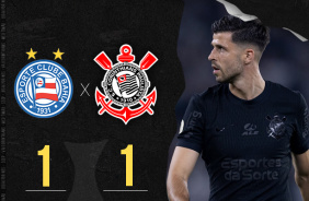 Bahia 1x1 Corinthians 🔴 Ao vivo: zona mista e coletiva | 1� Rodada | Campeonato Brasileiro 2025