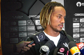 Carrillo explica ofensividade do Corinthians na elimina��o da Libertadores e foco na Sul-Americana