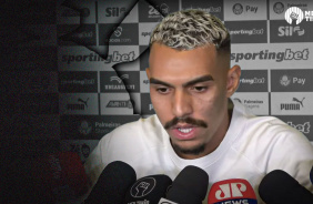 Matheuzinho revela ajustes defensivos do Corinthians, vitria no 1 jogo e expectativa de ttulo