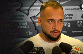 Maycon avalia mudan�a de comportamento defensivo do Corinthians em partida contra o Mirassol