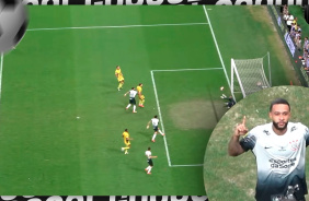 Memphis faz o segundo gol do Corinthians contra o Mirassol pelas quartas de final do Paulist�o 2025