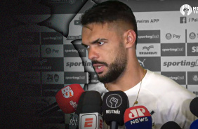 Raniele comenta sacrifcios do Corinthians para final, adaptao no sinttico e convvio com Memphis