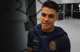 Roni cita eterna gratid�o ao corinthians e recep��o da Fiel em sua volta a Neo Qu�mica Arena