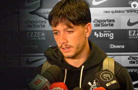 Garro desabafa sobre situa��o atual do Corinthians, revela dores no joelho e elogia garotos da base