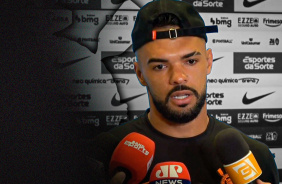 Raniele fala de erro da arbitragem em segundo gol do Flamengo e conversa com Yuri depois do p�nalti