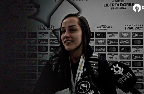 Nicole comenta sobre disputa de p�naltis, cita provoca��es e fala sobre les�o