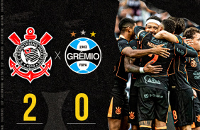 Corinthians 2x0 Gr�mio: Ao vivo da Coletiva e Zona Mista | 31� Rodada | Brasileir�o 2025