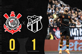 P�s-jogo: Corinthians 0x1 Cear� | zona mista e coletiva ao vivo | BR25
