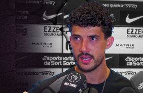 Gustavo Henrique comenta lances pol�micos entre Corinthians x Flamengo