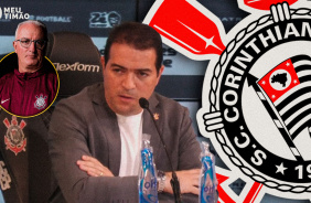 Demitido! Dorival Jr. deixa o comando do Corinthians ap�s derrota para o Internacional.