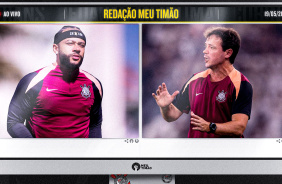 Com inc�modo muscular, Memphis segue fora do Corinthians | Tim�o se reapresenta de olho no Pe�arol