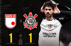 P�s-Jogo 🔴 Santa F� 1x1 Corinthians | Coletiva e Zona Mista | 4� rodada | Libertadores 2026