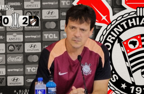 Preocupa? Fernando Diniz avalia desempenho do Corinthians em jogo contra o Platense