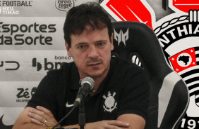Yuri alberto, derrota para o Botafogo e mais: coletiva de Fernando Diniz no Corinthians
