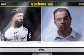 Marcelo Paz explica erro em registo de Memphis Depay e detalha mapeamento do mercado do Corinthians