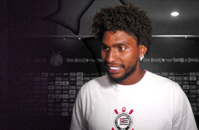 Empate fora, mal-estar e renova��o de Memphis: zona mista de Hugo Souza em Bahia 1x1 Corinthians