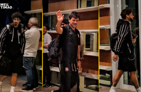 Veja como foi o desembarque do Corinthians em Salvador para enfrentar o Bahia pelo Brasileir�o 2026