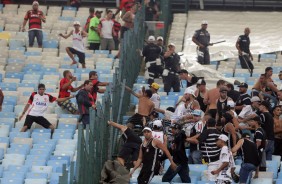 Torcedores do Flamengo que provocaram corinthianos no foram punidos