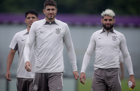 Pedro Raul e Yuri Alberto podem voltar a fazer dupla de ataque no time titular do Corinthians
