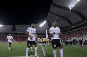 Wesley foi elogiado pelo treinador Marquinhos Santos pela jogada e assistncia no primeiro gol do Corinthians