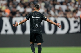 Romero no empate do Corinthians com o Fortaleza