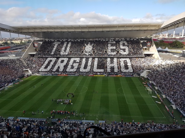 Timão prepara novo mosaico para ser exibido na decisão do Paulista