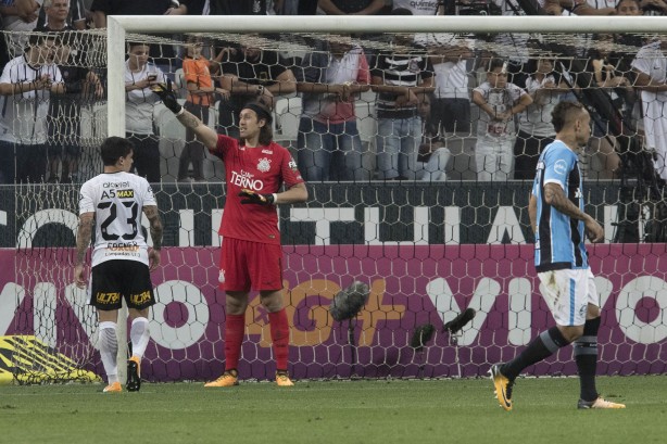 Corinthians e Grmio travaram grandes duelos no Brasileiro-2017